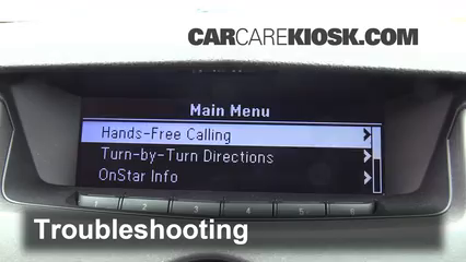 Pair a Bluetooth Phone to a 2012 Cadillac SRX Luxury 3.6L V6 FlexFuel